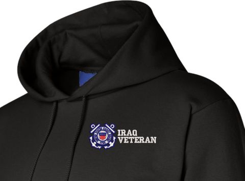 U.S. Coast Guard Iraq Veteran Hoodie