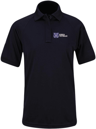U.S. Coast Guard Korea Veteran Propper Womens Snag Free Polo