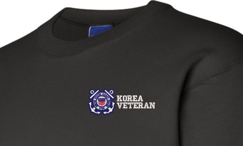 U.S. Coast Guard Korea Veteran Sweatshirt