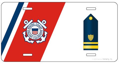 U.S. Coast Guard Lieutenant Junior Grade License Plate