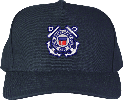 U.S. Coast Guard Logo Embroidered Cap