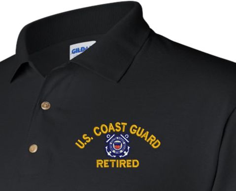U.S. Coast Guard Retired Polo