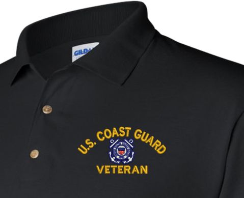 U.S. Coast Guard Veteran Polo