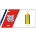 U.S. Coast Guard Rear Admiral Upper License Plate