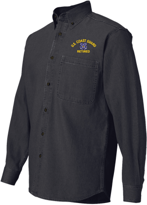 U.S. Coast Guard Retired Denim Shirt