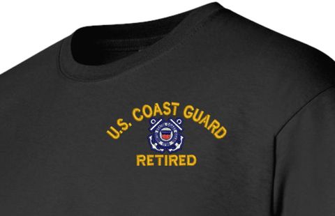 U.S. Coast Guard Retired Long Sleeve T-Shirt