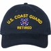 U.S. Coast Guard Retired Unstructured Dad Cap