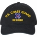 U.S. Coast Guard Retired Unstructured Dad Cap