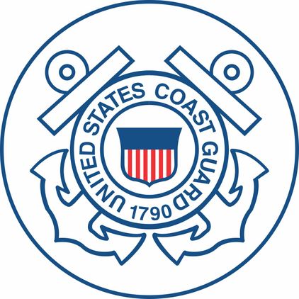 U.S. Coast Guard Seal 5" Die Cut Magnet