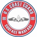 U.S. Coast Guard Surface Warfare Enlisted Badge Decal
