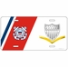 U.S. Coast Guard Third Class Petty Officer License Plate
