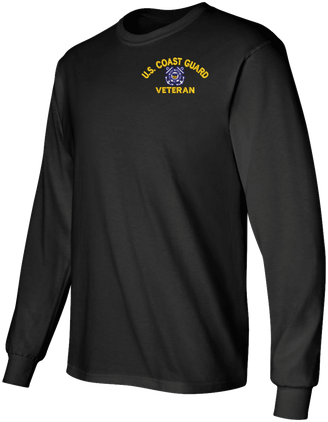 U.S. Coast Guard Veteran Long Sleeve T-Shirt