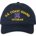U.S. Coast Guard Veteran Unstructured Dad Cap