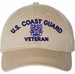 U.S. Coast Guard Veteran Unstructured Dad Cap
