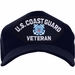 U.S. Coast Guard Veteran with Seal Ball Cap