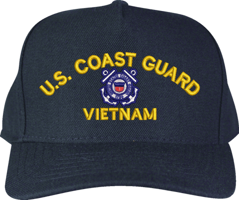U.S. Coast Guard Vietnam Embroidered Cap