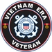 U.S. Coast Guard Vietnam Era Veteran Decal