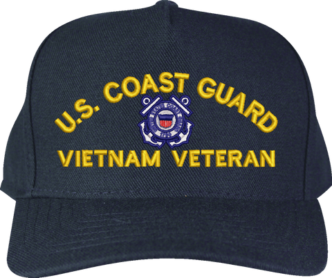 U.S. Coast Guard Vietnam Veteran Embroidered Cap