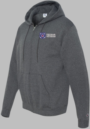 U.S. Coast Guard Vietnam Veteran Full Zip Hoodie