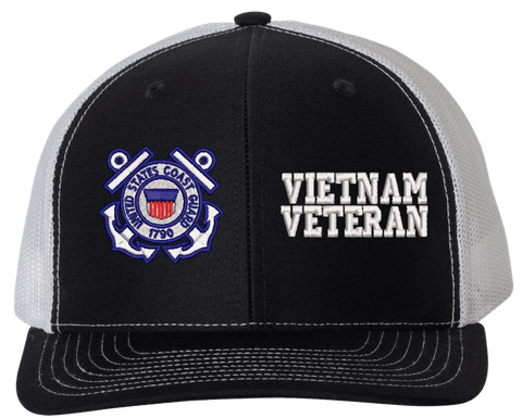U.S. Coast Guard Vietnam Veteran Mesh Back Cap