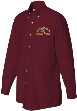U.S. Coast Guard Vietnam Veteran Oxford Shirt