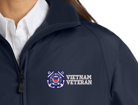 U.S. Coast Guard Vietnam Veteran Women's 3-Season Jacket