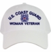 U.S. Coast Guard Woman Veteran Embroidered Cap