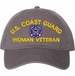 U.S. Coast Guard Woman Veteran Unstructured Dad Cap
