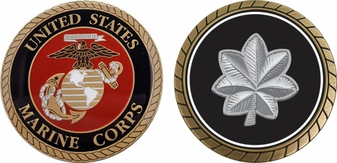 U.S.M.C. 0-5 Lieutenant Colonel Officers Challenge Coin