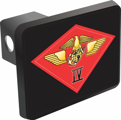 U.S.M.C. 4th Marine Air Wing Hitch Cover