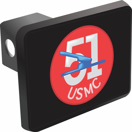U.S.M.C. 51st Defense Battalion Hitch Cover