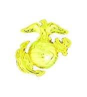 U.S.M.C. Anchor Lapel Hat Pin - Gold