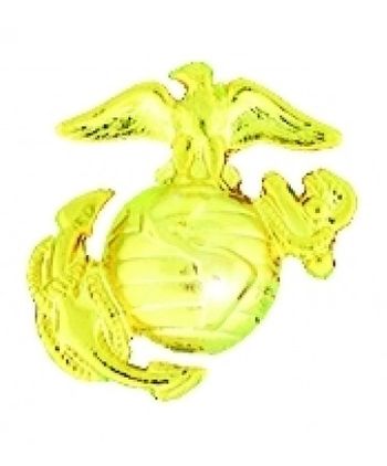 U.S.M.C. Anchor Left Lapel Hat Pin 1-1/8" - Gold