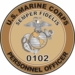 U.S.M.C. MOS 0102 Personnel Officer Decal