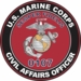 U.S.M.C. MOS 0107 Civil Affairs Officer Decal