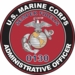 U.S.M.C. MOS 0130 Administrative Officer Decal