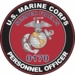 U.S.M.C. MOS 0170 Personnel Officer Decal