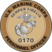 U.S.M.C. MOS 0170 Personnel Officer Decal