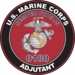 U.S.M.C. MOS 0180 Adjutant Decal