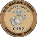 U.S.M.C. MOS 0182 Personnel Chief Decal