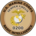 U.S.M.C. MOS 0200 Basic Intelligence Decal