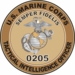 U.S.M.C. MOS 0205 Tactical Intelligence Officer Decal