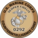 U.S.M.C. MOS 0292 Counterintelligence Chief Decal
