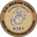 U.S.M.C. MOS 0301 Basic Infantryman Officer Decal
