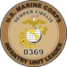 U.S.M.C. MOS 0369 Infantry Unit Leader Decal