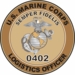 U.S.M.C. MOS 0402 Logistics Officer Decal