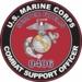 U.S.M.C. MOS 0406 Combat Support Officer Decal