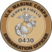 U.S.M.C. MOS 0430 Embarkation Officer Decal