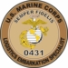 U.S.M.C. MOS 0431 Logistics Embarkation Specialist Decal