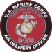U.S.M.C. MOS 0450 Air Delivery Officer Decal